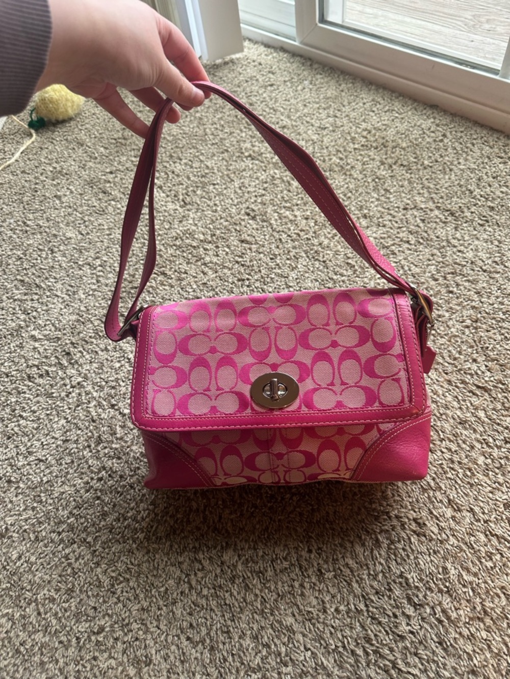 Coach Soho Hampton signature C shoulder bag